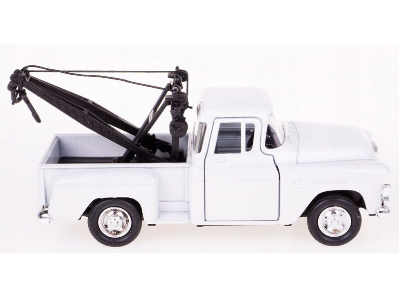 Welly Chevy Stepside Tow Truck  (1955) 1:34 bílý